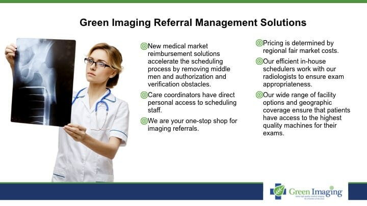 Green Imaging Texas Referral management solutions