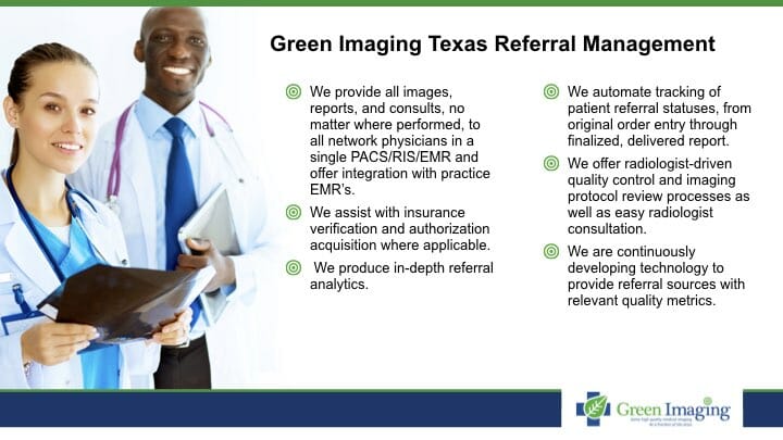 Green Imaging Texas referral