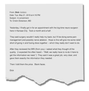 Green Imaging Testimonial